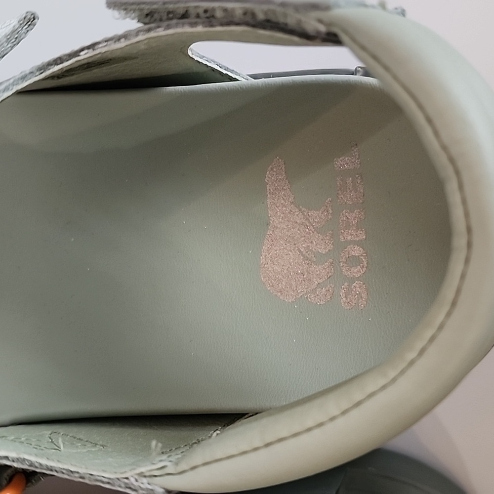 Sorel Safari Stone Green Strappy Sandals - Picture 7 of 11